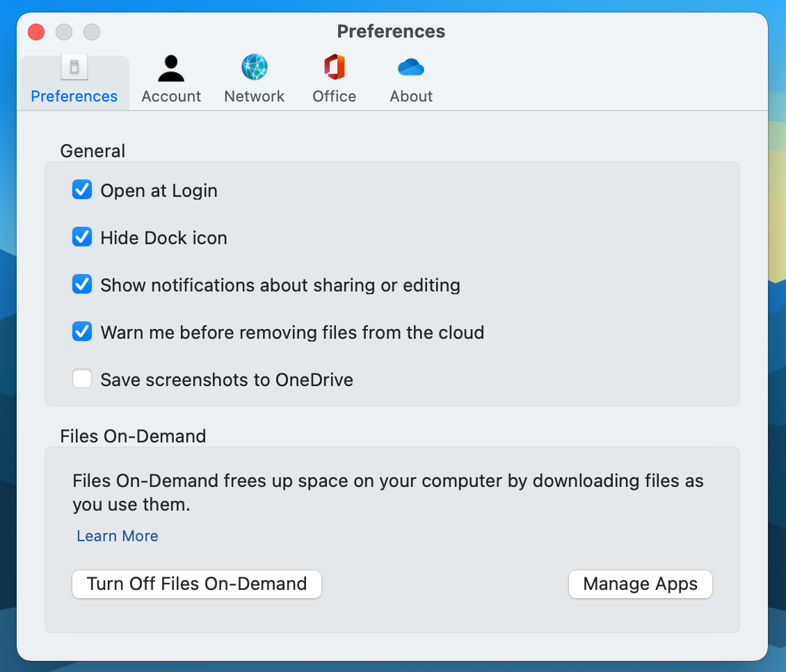 download onedrive for work to a mac